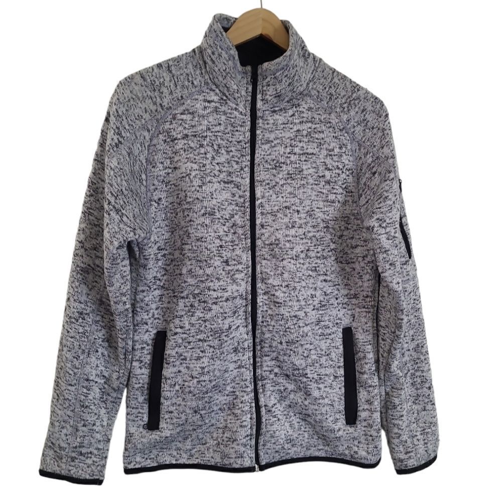 Guide's choice pro elite sweater zip up gray size large L